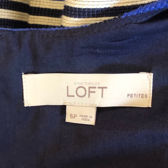 Loft Striped sleeveless dress - Picture 4 of 5